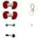 Christmas Peppermint Plaid Ball Ornament Felting Kit by Loops & Threads®
